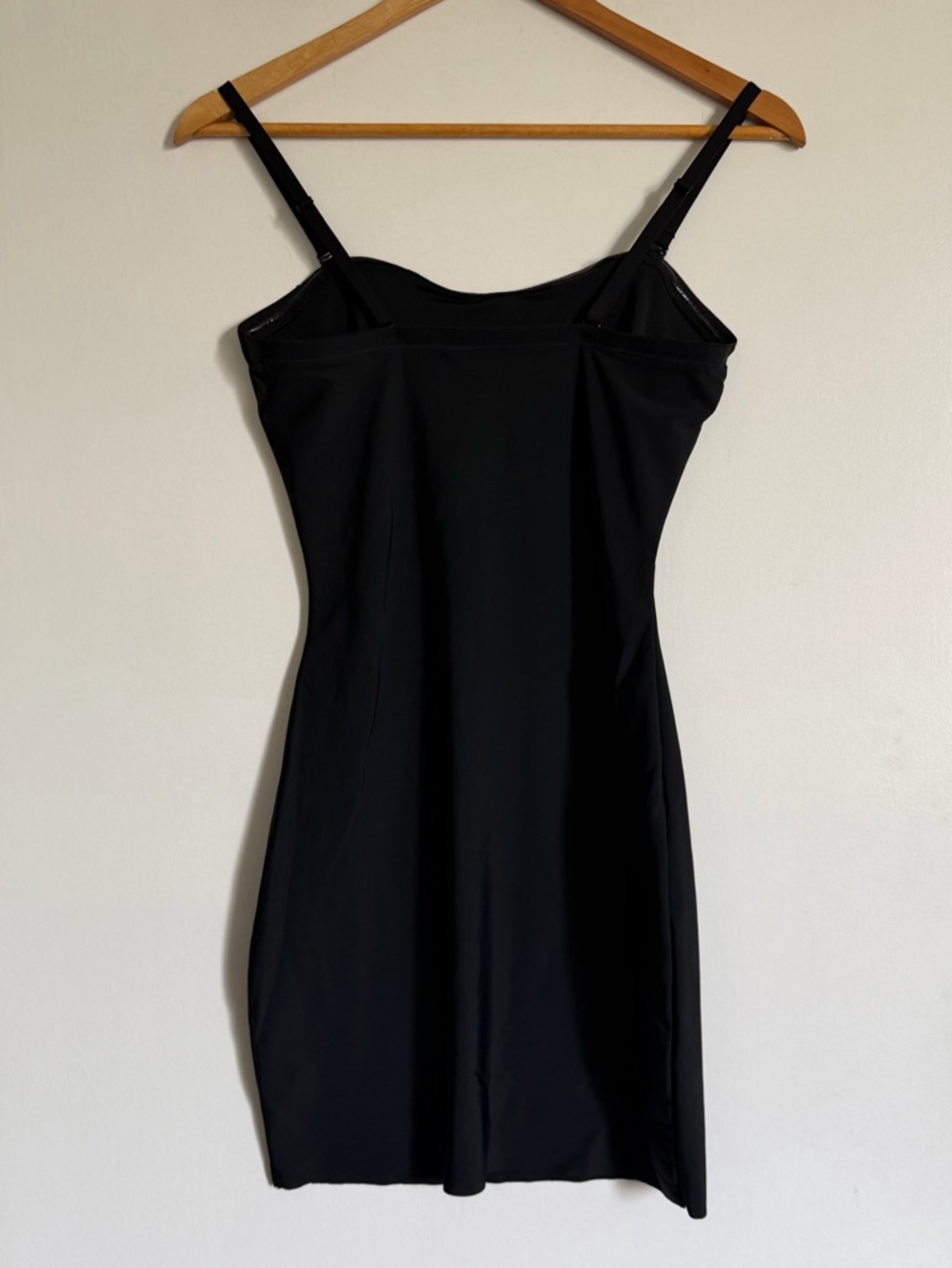 Assets by SPANX Black Shape Wear Slip Mini Dress size Large EUC - Picture 4 of 6